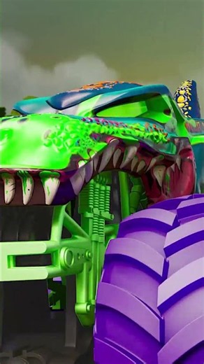 🧬 What's the Slime Doing to the Monster Trucks? | Hot Wheels Monster Trucks