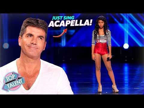 Judges CUT Their Music Mid-Performance.. Then TELL Them to Do It Acapella! 😳