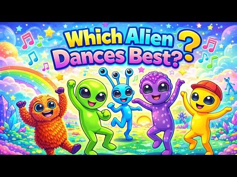 Which Alien Dances Best? 👽🕺 Fun Dance Challenge!