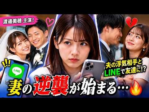 😱 夫の浮気相手と友達に!? 渡邉美穂が演じる妻の壮絶な復讐劇🔥#渡邉美穂 #旦那の浮気相手とLINE友達になってみた #東ブクロ #タテドラ #ショートドラマ #復讐劇 #芸能ニュース
