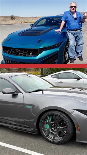 Driving the 2026 Ford Mustang Dark Horse SC with a smile