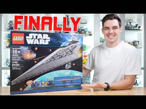 🔴 BUILD & CHAT - LEGO Star Wars SUPER STAR DESTROYER!