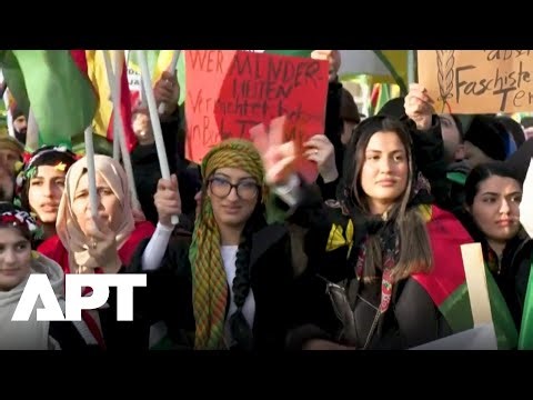 Pro-Kurd Rally in Germany Shows Solidarity as Syrian Forces Advance in Rojava | APT