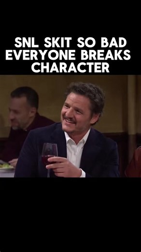 Pedro Pascal SNL chaotic little sister sketch — funniest dinner date bloopers