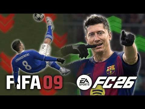 Aku Cetak GOL CANTIK Pake LEWANDOWSKI di Semua GAME FIFA! 🇵🇱