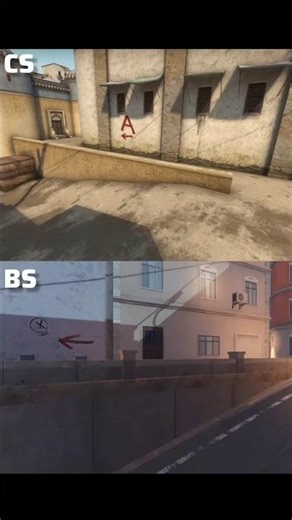 Blood Strike vs CS GO S&D Map Comparison #bloodstrike #bloodstrikeclips #csgo