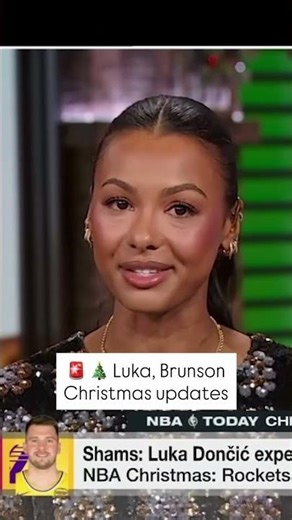 Shams has injury updates for Luka Doncic and Jalen Brunson ✨