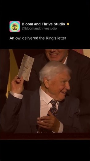 An owl delivered the King's letter