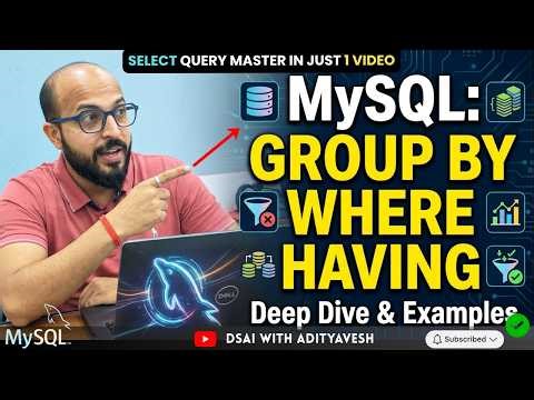 SQL FULL COURSE -SELECT GROUP BY | Complete SQL Course FOR BEGINNERS | SQL TUTORIAL for beginners |
