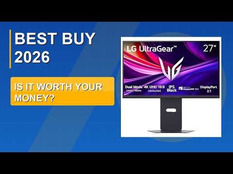 LG 27G850A-B 27-inch Ultragear 4K UHD Gaming Monitor Review 2026 - Is It Worth It
