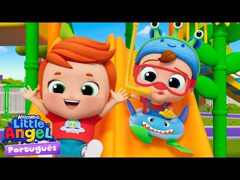 NOVO 🦖 Minha fantasia de monstro 😮🦖 Little Angel Brasil | Músicas Infantis em Português