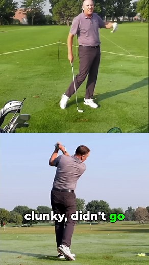 Vertical Line Swing for Consistent Iron Contact! #golfadvice #golftips