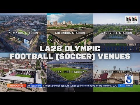 LA28 reveals full list of soccer venues for 2028 tournaments