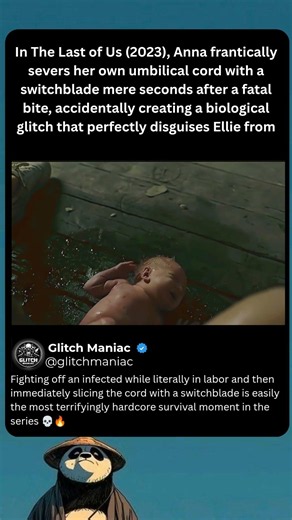 The Brutal Truth Behind Ellie's Immunity 🔪 #thelastofus #tvdetails #shorts