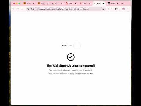 Build a custom phone notification in 2 minutes: Claude + Vybit + IFTTT