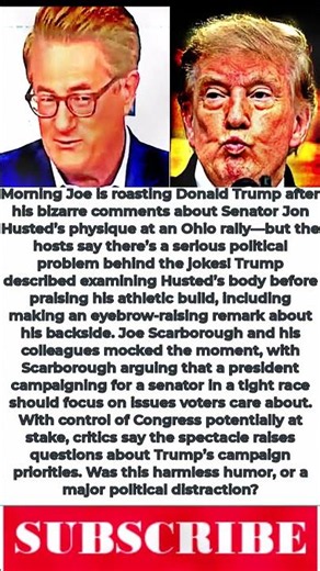 MORNING JOE ROASTS TRUMP Over BIZARRE Comments About Senator’s “ASS”!