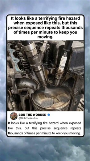 The Controlled Explosion Inside Your Engine! 🔥⚙️