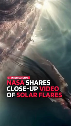 NASA’s Solar Dynamics Observatory released breathtaking close-up footage of solar flares, revealing the Sun as a complex network of blazing plasma loops and turbulent magnetic fields. The new video captures dark filaments cutting across bright, twisting arcs as massive bursts of energy erupt and constantly reshape in real time. To appreciate the scale: the Sun spans about 1.39 million kilometres in diameter, roughly 109 times the size of Earth. What may appear as tiny sparks in the footage are a