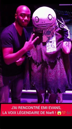 J'AI RENCONTRÉ EMI EVANS, LA VOIX LÉGENDAIRE DE NieR ! 😱❤️