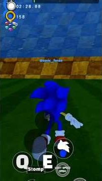 Sonic The Hedgehog Gameplay 🦔💨 | Epic Speed Run & Adventure! 🔥 #Sonic #Gaming #Shorts