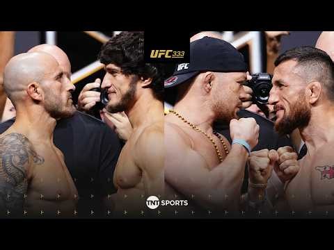 UFC 333 FINAL FACE-OFFS! 🔥 Yan vs Dvalishvili 3 & Volkanovski vs Evloev