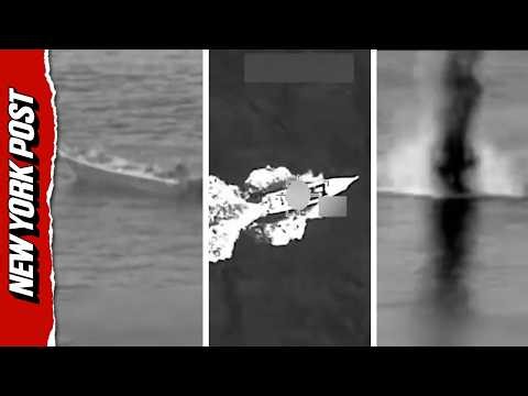 SOUTHCOM Demolishes Narco-Terrorist Boats in the Eastern Pacific