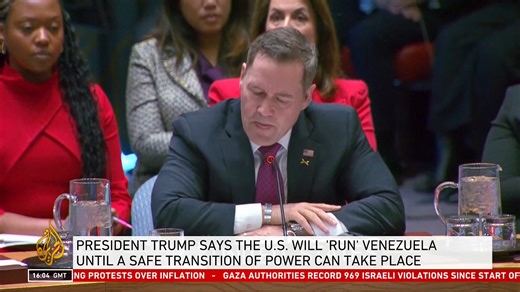 Watch US envoy to the UN Mike Waltz's full remarks at the UN Security Council on the recent US attacks on Venezuela and abduction of President Nicolas Maduro ⤵️ | Al Jazeera English