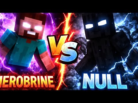 Herobrine VS Null – Ultimate Dark Battle ⚡ (Minecraft Animation 4K 60FPS)