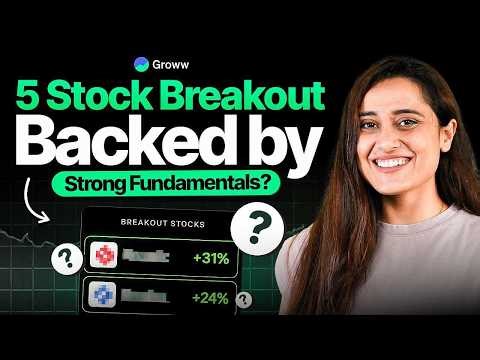5 strong breakout stocks after years of consolidation in this market?