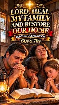 Lord, My Family Is Hurting… Please Hear Our Prayers | Old Time Gospel Hymns 60s & 70s #gospelmusic