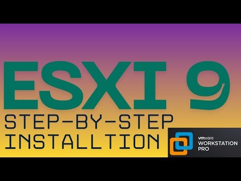 VMware ESXi 9.0.0 Installation (Build 24755229) | Step-by-Step Guide