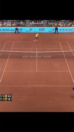 Federer vs Nadal — Fedal on Clay Was Different 🔥 #shorts