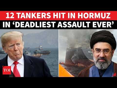 HORMUZ ‘DEATH TRAP’: Iran ‘BOMBS’ 12 Vessels, Turns Strait Into World’s ‘Most Dangerous’ Zone