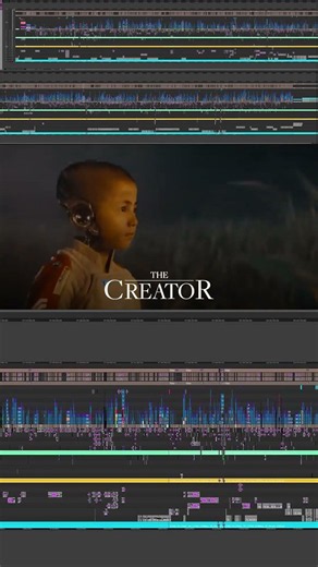 🎞️ Editing timeline of "The Creator" 📷 Hank Corwin, Scott Morris, Joe Walker
