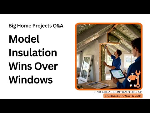 Energy Model Payback Insulation vs Windows Guide