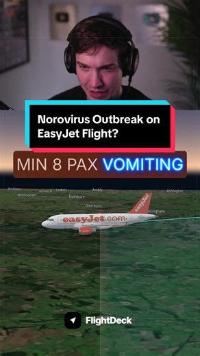 Norovirus Outbreak on EasyJet Flight? #news #aviation #easyjet | Aviation