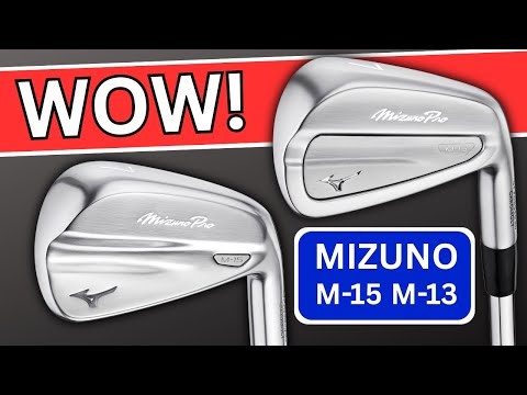 NEW Mizuno M13 & M15 Irons - STUNNING !!