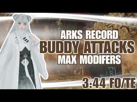 [PSO2:NGS] Arks Record - Buddy Attack Fo/Te 3:44