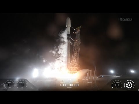Watch SpaceX launch & deploy 45 satellites on rideshare mission, including CAS500-2 satellite