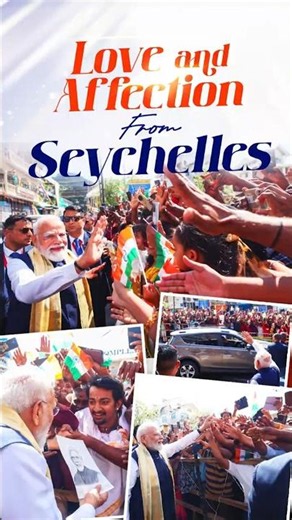 Love and affection from #seychelles | #shorts