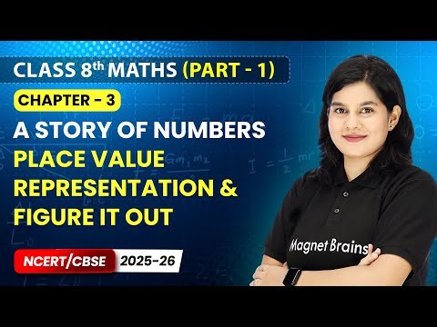 Place Value Representation & Figure it Out - A Story of Numbers | Class 8th Maths | Ch 3 | CBSE 2025