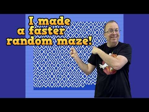 I made an even faster "Random Maze!"