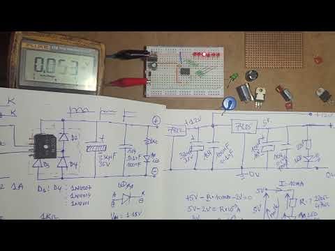 Calcul de la Résistance (220 ohms) pour une LED connectée à la sortie 5V