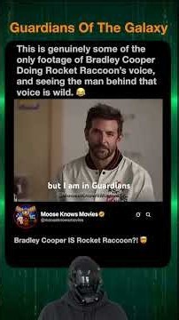 Bradley Cooper IS Rocket Raccoon?! 🤯