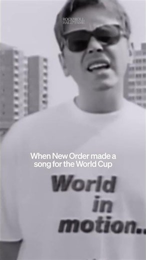New Order's "World in Motion" for the 1990 FIFA World Cup