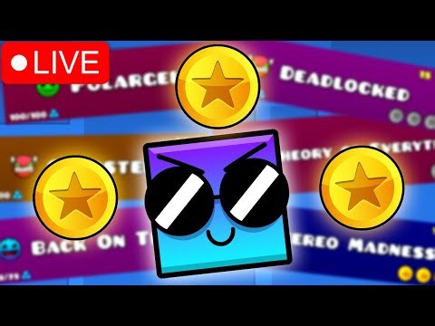 🔴100%ing GEOMETRY DASH + FIRST STREAM OF 2026!