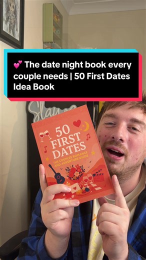💕 The date night book every couple needs | 50 First Dates Idea Book ❤️ Make every date feel like the first with the 50 First Dates Idea Book! Filled with creative, fun, and memorable date ideas, it’s perfect for couples who want to try something new, make lasting memories, and keep date night exciting. Whether you’re newly dating or have been together for years, this book is packed with inspiration. #date #tiktokmademebuyit #DateNight #CouplesGoals #RelationshipGoals