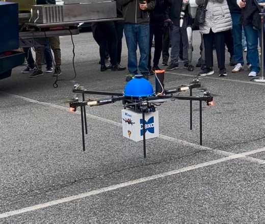 NJ pizzeria completes Northeast's first autonomous drone pizza delivery