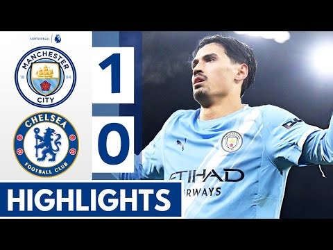Manchester City vs Chelsea 1-1 - Highlights & Goals - Reijnders & Enzo Fernandez Goal