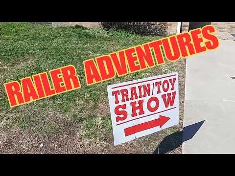 Exploring a Model Trains Show Full Tour with Friends